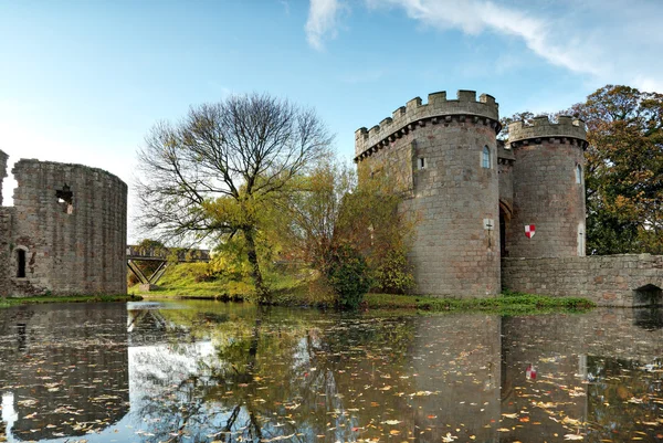 Castelo de Whittington Shropshire — Fotografia de Stock