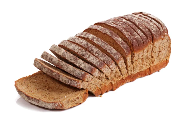 Geschnittenes Vollkornbrot — Stockfoto