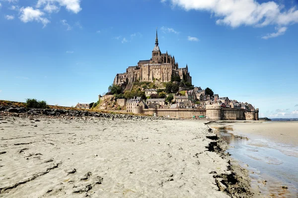 Mont st michel Normandiya Fransa — Stok fotoğraf