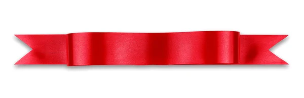 Banner de cinta roja — Foto de Stock