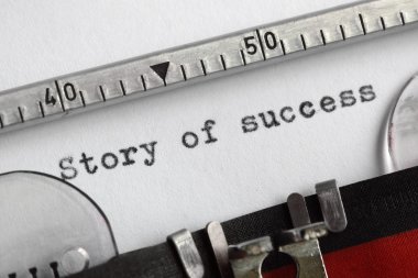 Story of success clipart