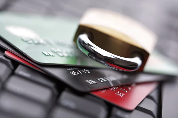 Credit card security — Stock Photo, Image