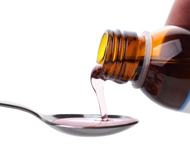 Cough syrup clipart