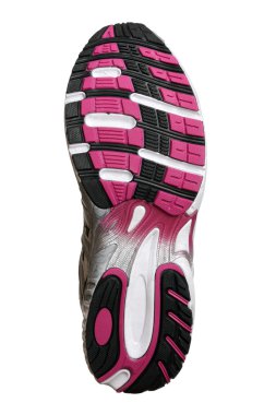 Sole of fashion sport shoes clipart