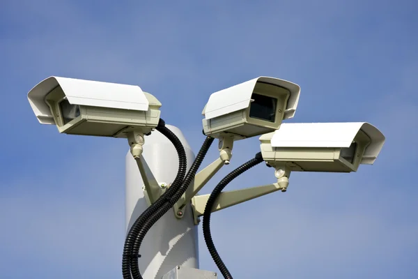 Безпека камери спостереження — стокове фото