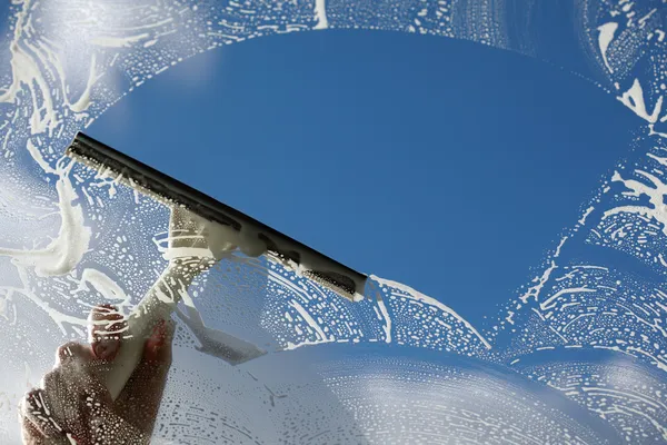 Clear blue sky — Stock Photo, Image