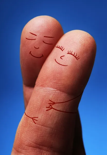 Finger in love — Stock Photo, Image