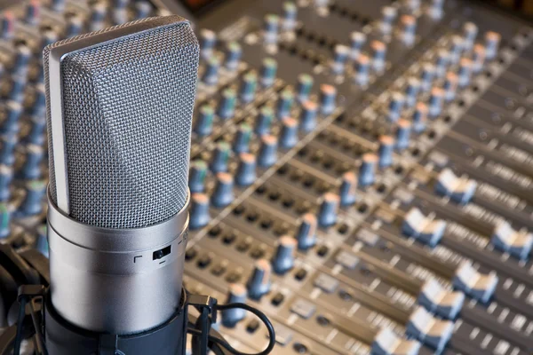 Studio microphone — Stock Photo, Image