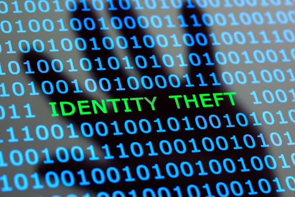 Identity theft online — Stock Photo, Image