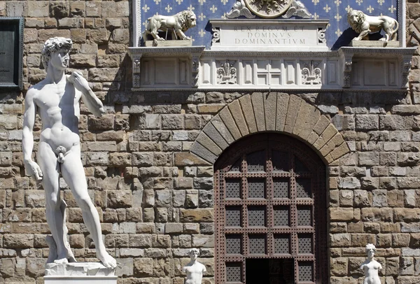 Il David di Michelangelo a Firenze Toscana — Foto Stock