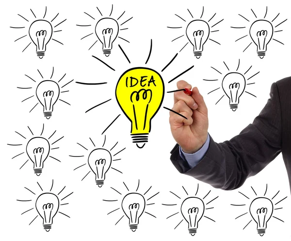 Idea brillante — Foto Stock