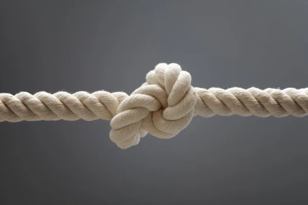 Węzeł liny — Zdjęcie stockowe