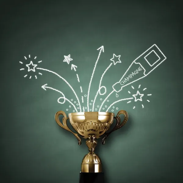 Winners trophy — Stock Photo, Image