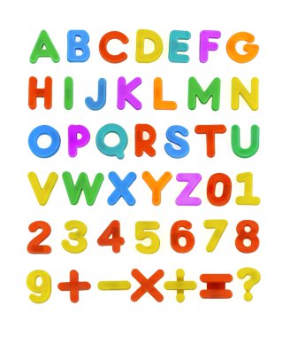 Çocuğun Abc harfleri