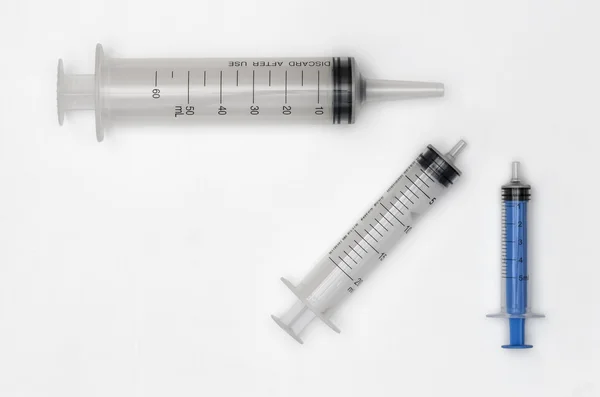 Syringes Top Radial — Stock Photo, Image