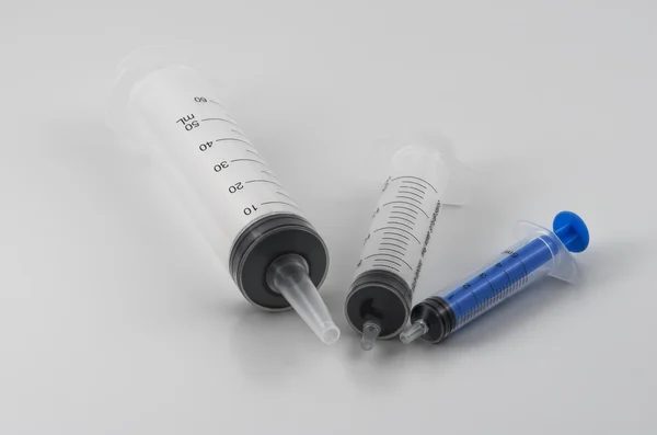 Syringes Front Radial — Stock Photo, Image