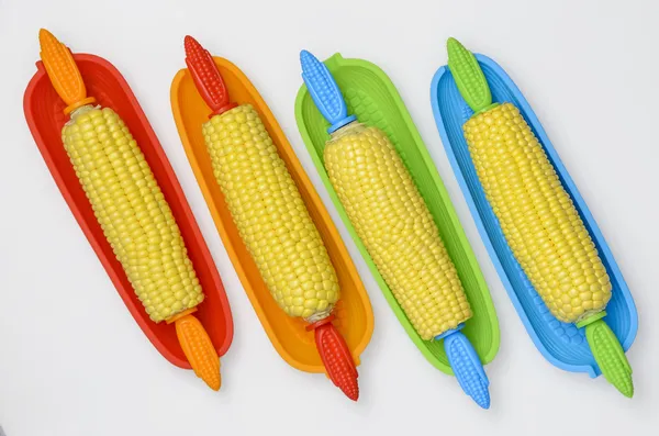 Corn in Dish Top 01 — Stock Photo, Image