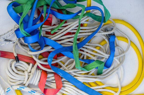 Sailing Ropes in Colour.