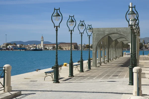 Port in Zante town — Stock Photo, Image