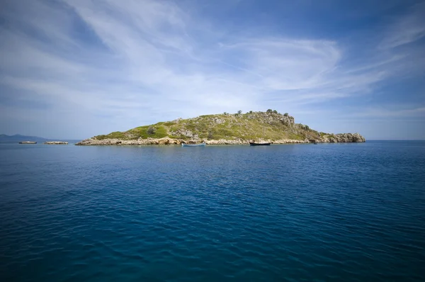 Ilha dos Ágios Nikolaos — Fotografia de Stock