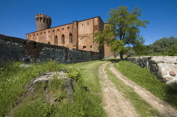 Kasteel in swiecie — Stockfoto