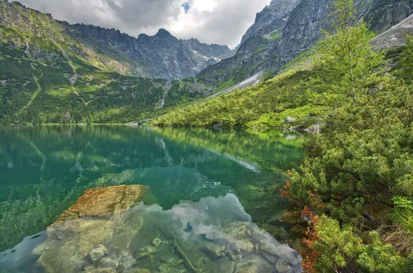 Morskie Oko lake — Stock Photo, Image