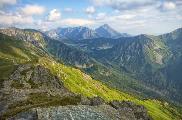 Altas montanhas de tatra — Fotografia de Stock