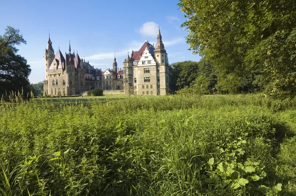 Kasteel in moszna — Stockfoto