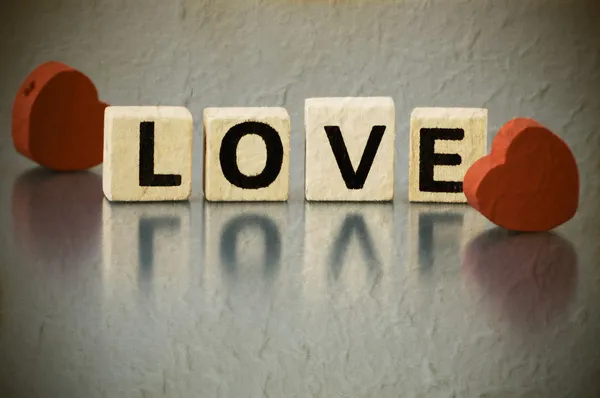 Word LOVE — Stock Photo, Image