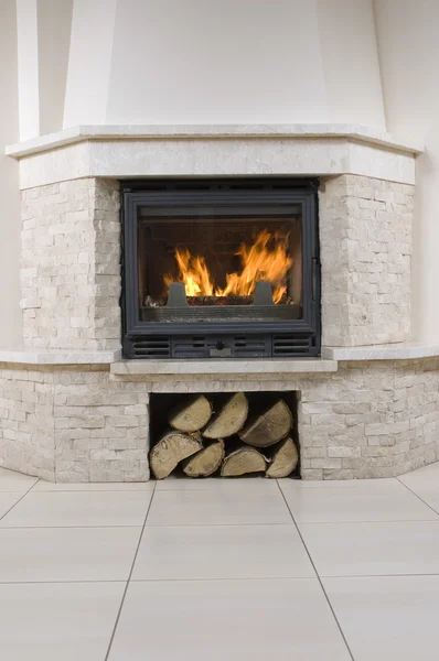 Fireplace — Stock Photo, Image