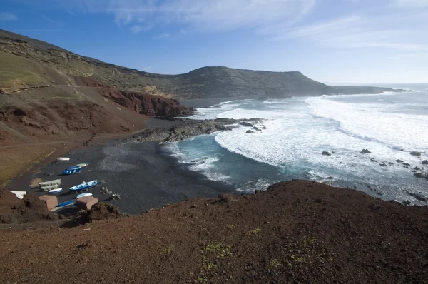 火山の噴火口 — ストック写真