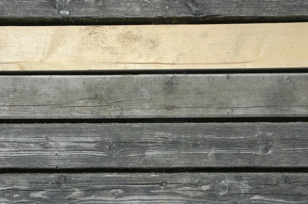New and old planks — Stock Photo, Image
