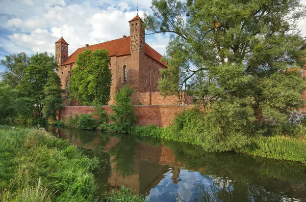 Castle in Lidzbark Warminski — Stock Photo, Image