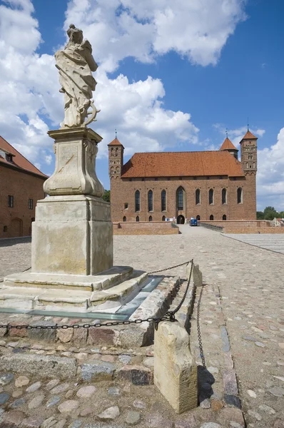 Castle in Lidzbark Warminski — Stock Photo, Image