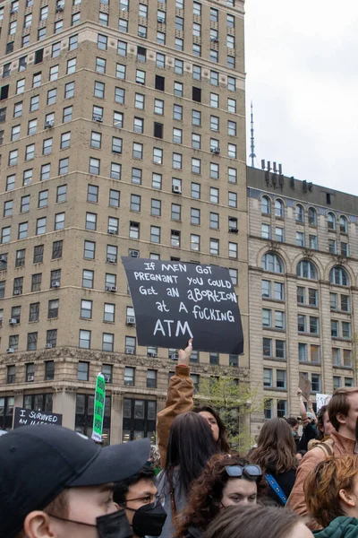 Foley Meydanı, New York, New York, ABD 05-03-2022 Protestocuları 'nda 