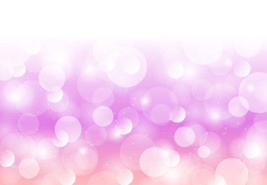 yumuşak mor ve pembe bokeh ışık arkaplan tasarımı