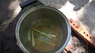 Geleneksel başlangıç temposu açık havada ateşte pişirme