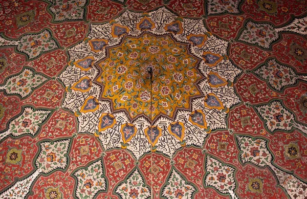 Lahore Pakistan Settembre 2021 Mosaico Stile Moghul Sulle Pareti Della — Foto Stock