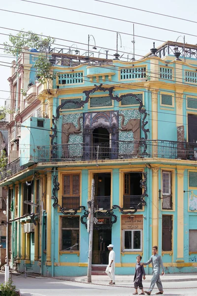 Lahore Pakistan September 2021 Heera Mandi Shahi Mohallah Neighborhood Bazaar — Stock Photo, Image