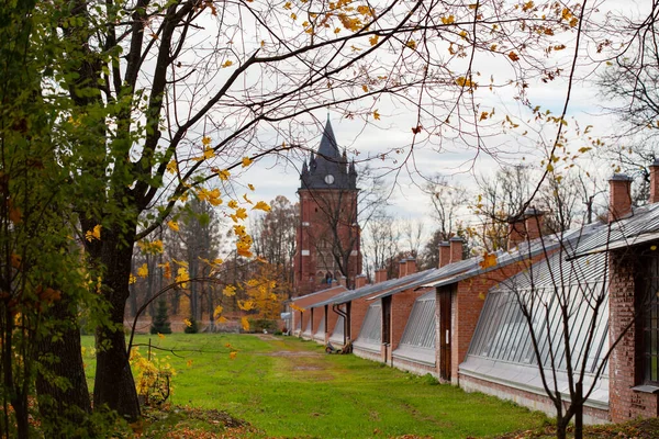 Pushkin Rusko Září 2021 Gotická Kaple Alexandrově Parku Carskoe Selo — Stock fotografie