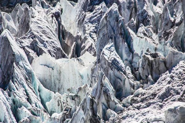 Minapin Glaciär Och Rakaposhi Bergsutsikt Karakoram Pakistan — Stockfoto