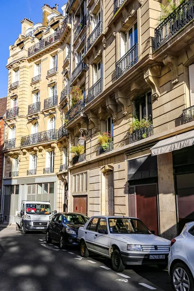 フランス 2021年11月 伝統的なフランスの建築 パリの通り 家や人 フランス — ストック写真