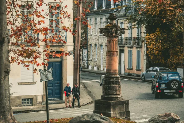 Luchon França Novembro 2021 Vista Outono Cidade Velha Luchon Bela — Fotografia de Stock