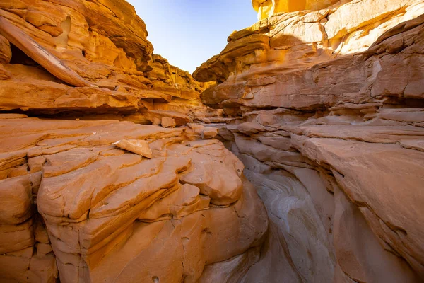Vit Kanjon Södra Sinaiöknen Egypten — Stockfoto