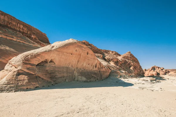 Gyönyörű Hegyvidéki Táj Sinai Sivatag Egyiptom — Stock Fotó