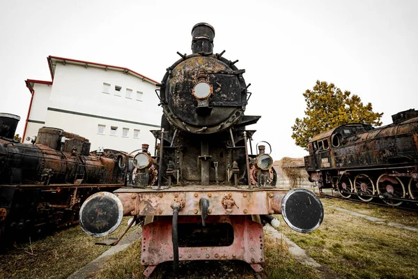 Sibiu Romania Marzo 2022 Museo Motores Vapor Sibiu Antiguo Museo — Foto de Stock