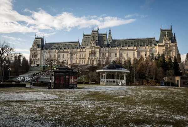 Iasi Rumania Marzo 2022 Palacio Cultura Istana Budaya Iasi Romani — Foto de Stock