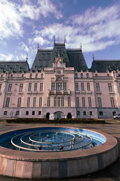 Iasi Rumania Marzo 2022 Palacio Cultura Istana Budaya Iasi Romani — Foto de Stock
