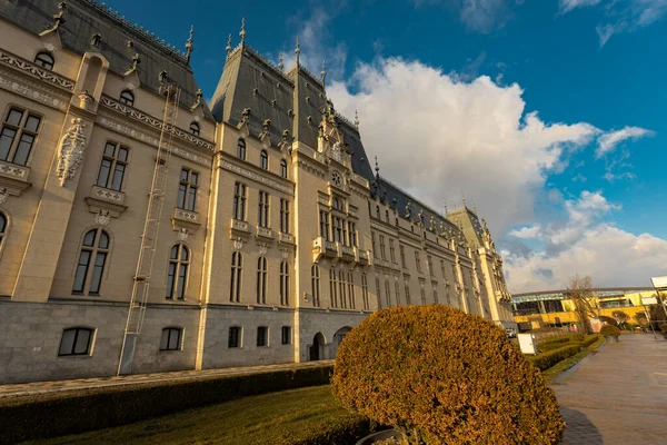 Iasi Rumania Marzo 2022 Palacio Cultura Istana Budaya Iasi Romani —  Fotos de Stock