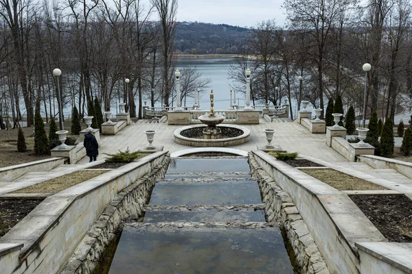 Sinau Moldawien Wasserfalltreppe Moldawien — Stockfoto